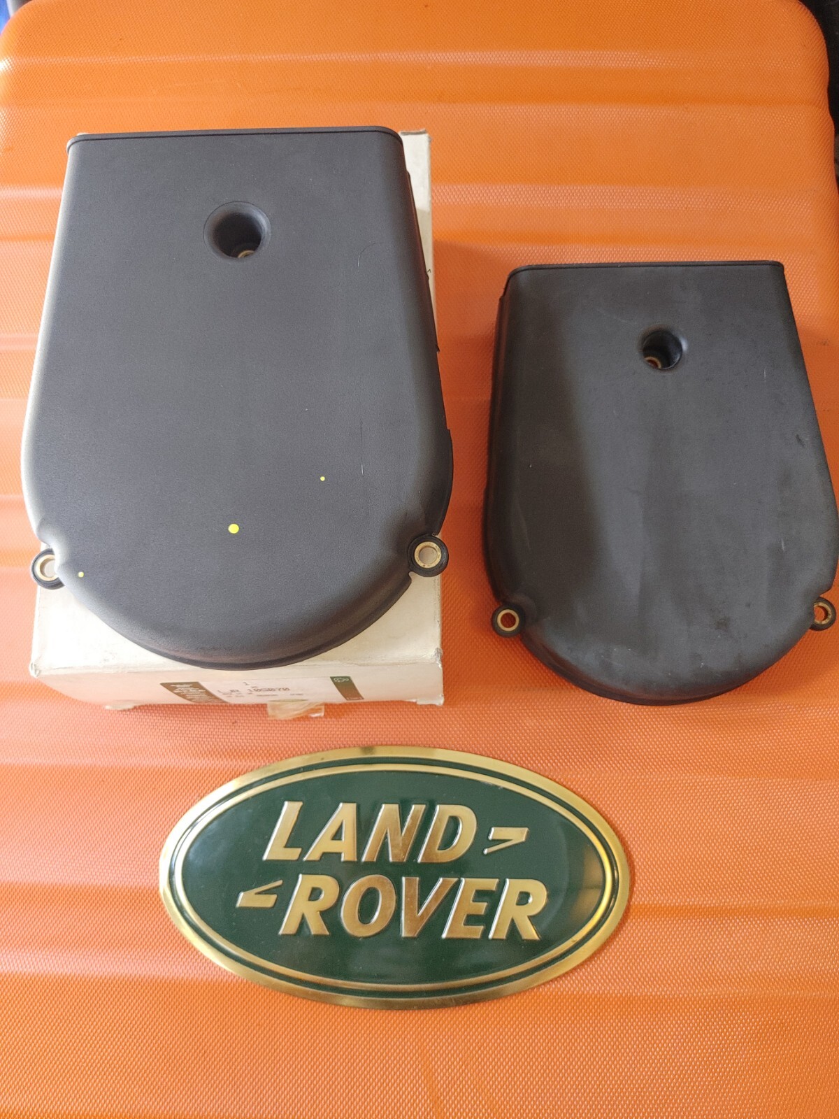 LAND ROVER TIMING BELT COVER FRONT SET X2 FREELANDER 02-05 Genuine LJR105070 