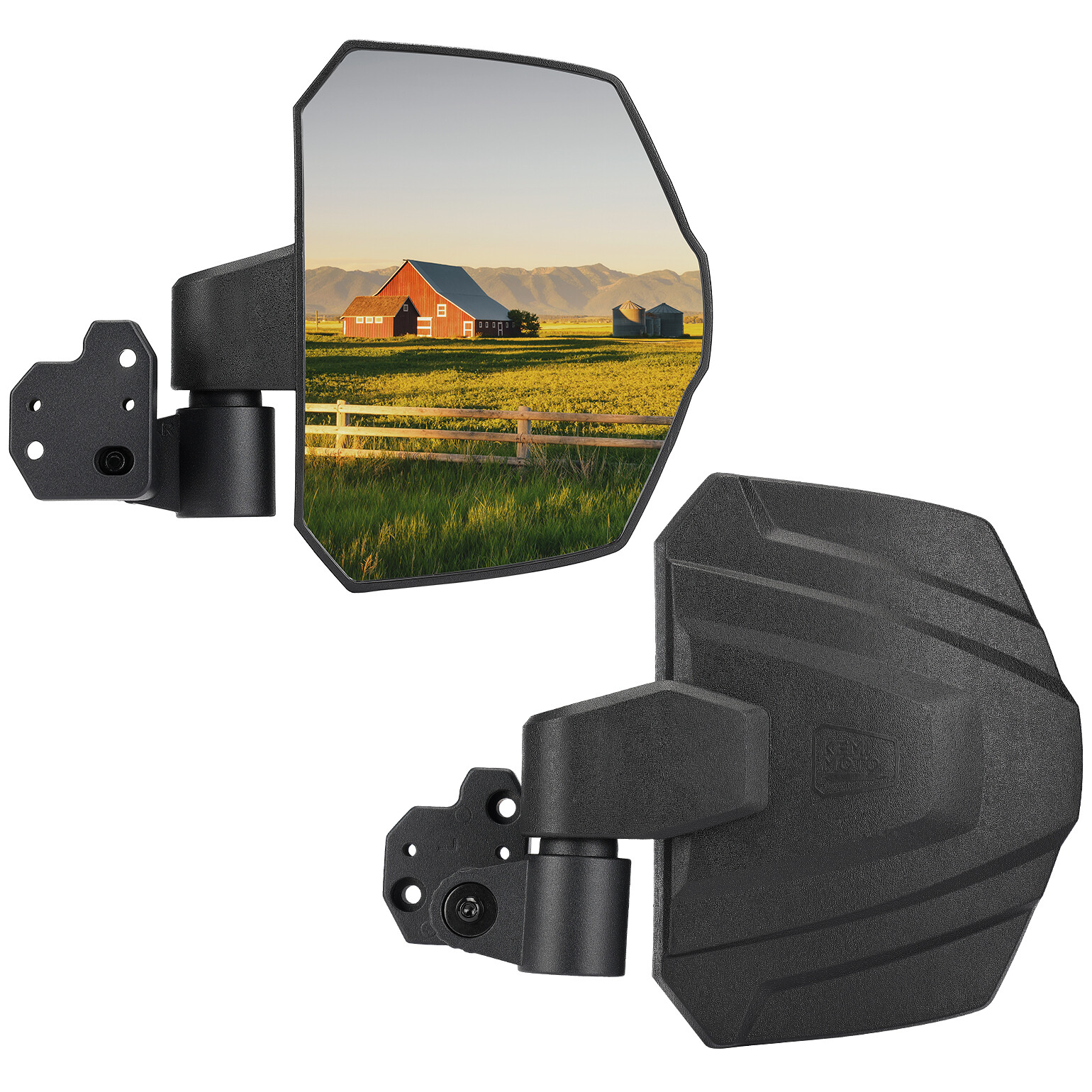 715008101 For 2017-26 Can Am Defender HD5 /8/10 2PCS Left and Right Side Mirrors