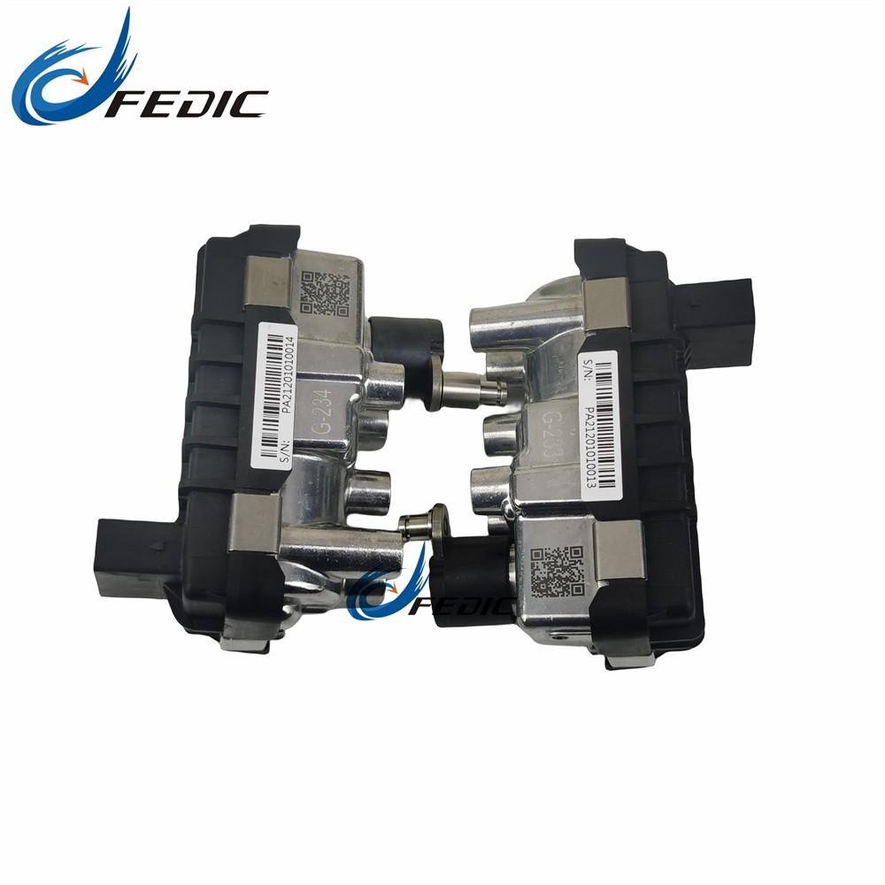 G-233 G-234 712120 6NW 009 420 Twin turbo actuator for Mercedes E G M S 400 CDI