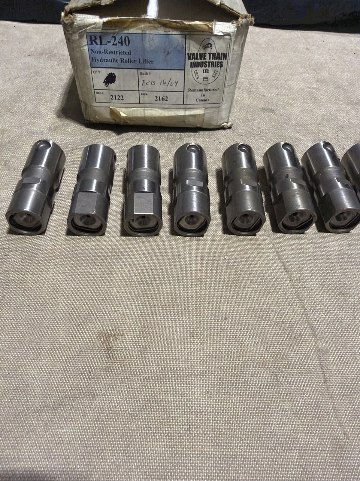 Stock Hyd. Roller Lifters Set for 1988-2003 Dodge 318 5.2L Magnum Stock Hyd. Roller Lifters Set for 1988-2003 Dodge 318 5.2L Magnum