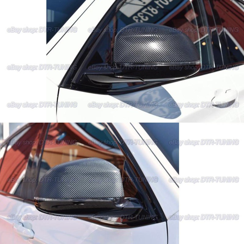 Pre-preg Dry Carbon Side Mirror Covers For 2014-2018 BMW X5 F15 X6 F16 M50d 50iX