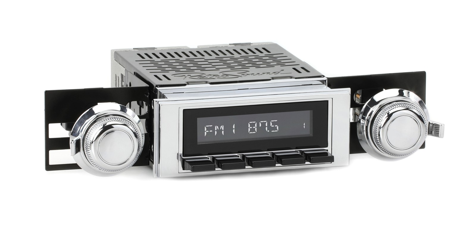 RetroRadio for 1968-79 Chevrolet Nova BT, AUX, AM/FM LACB-M1-113-117-254-03P-73P