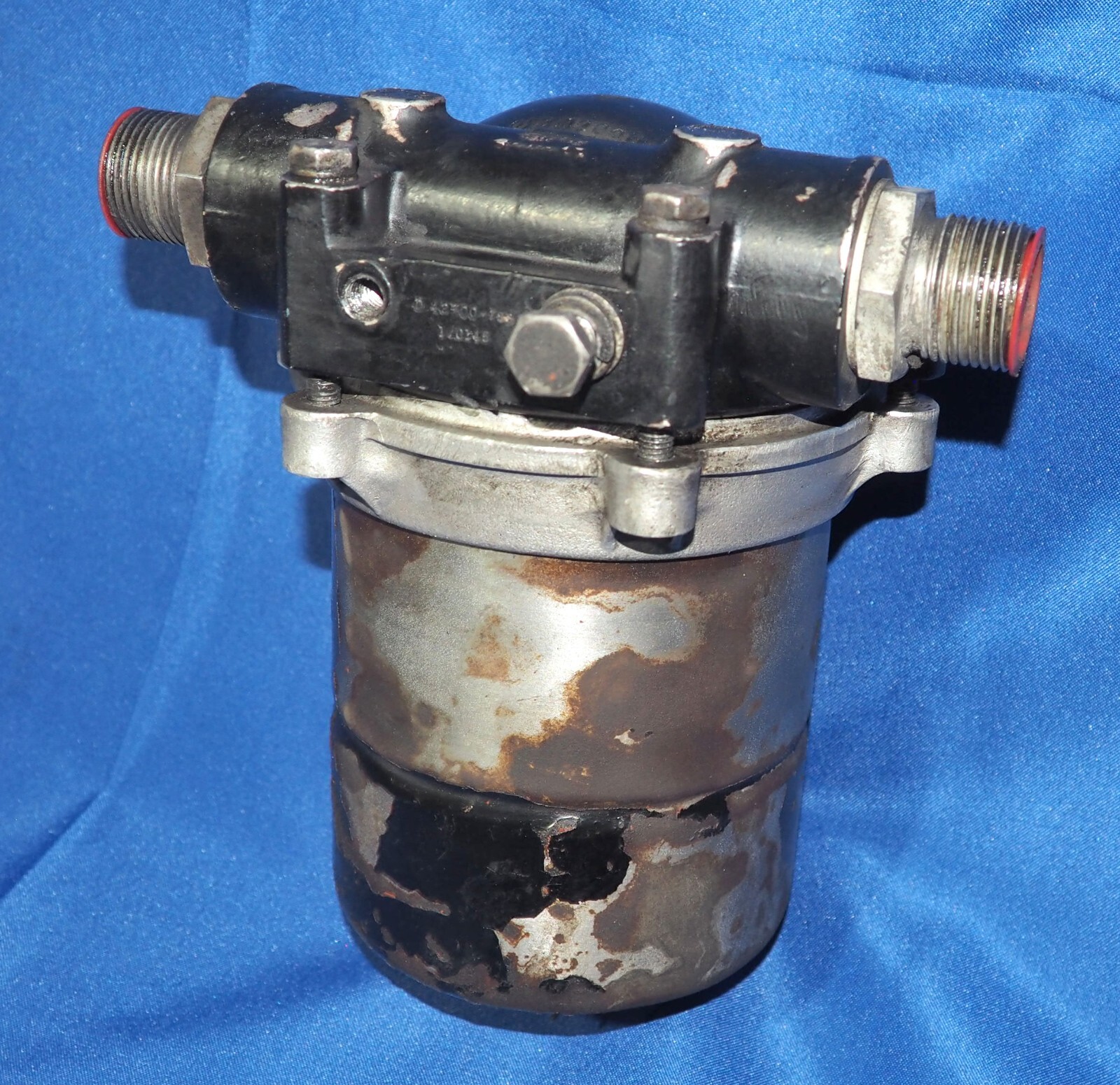 1946-1955 Bentley MkVI Original Engine Oil Filter & Housing Assembly OEM Rare