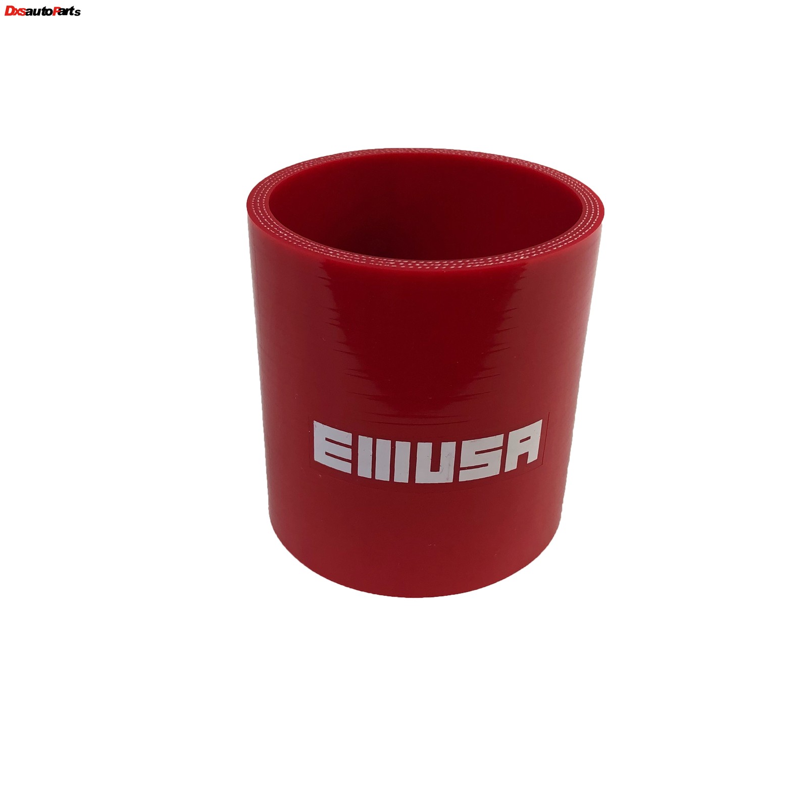 EMUSA Red High Performance 4-Ply Silicone Hose Coupler 2.5\