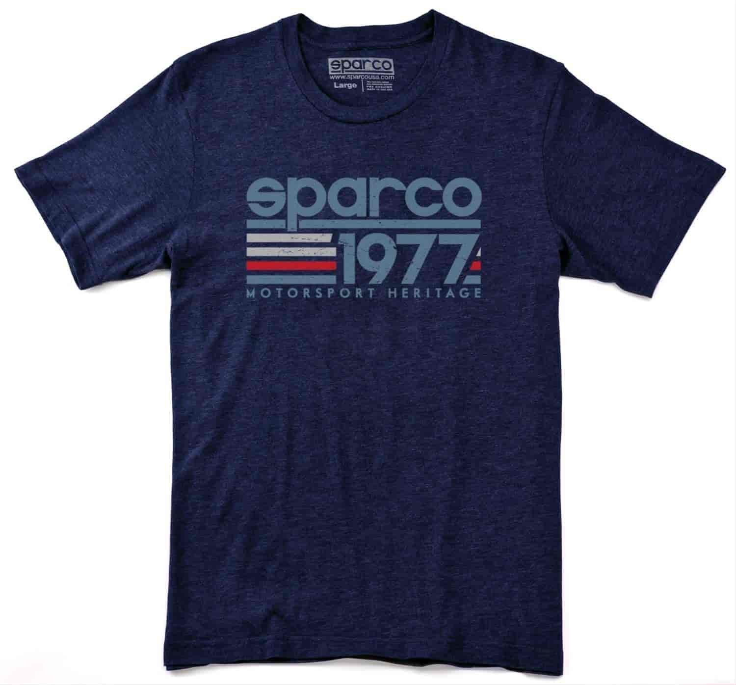 Sparco SHIRT VINTAGE 77 NVY MD