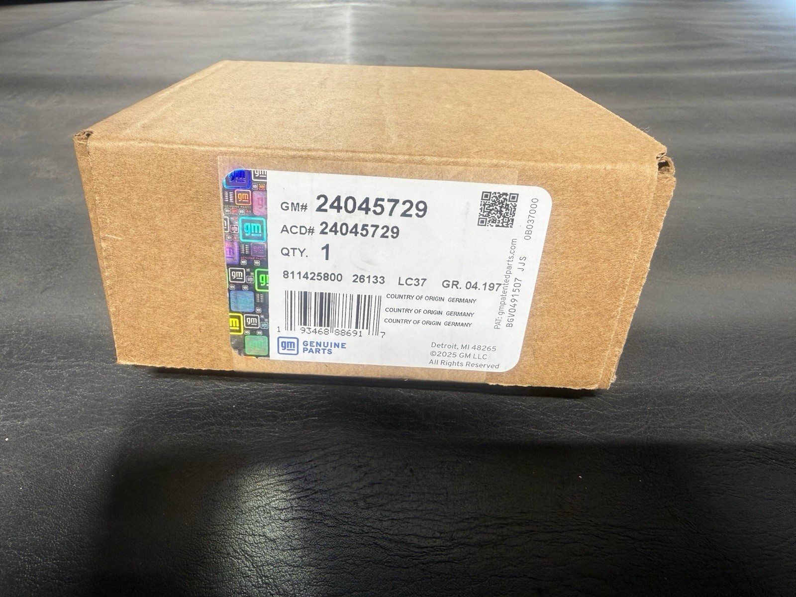 20-27 Corvette External Transmission Filter 24045729 New GM Part 20-27 Corvette External Transmission Filter 24045729 New GM Part