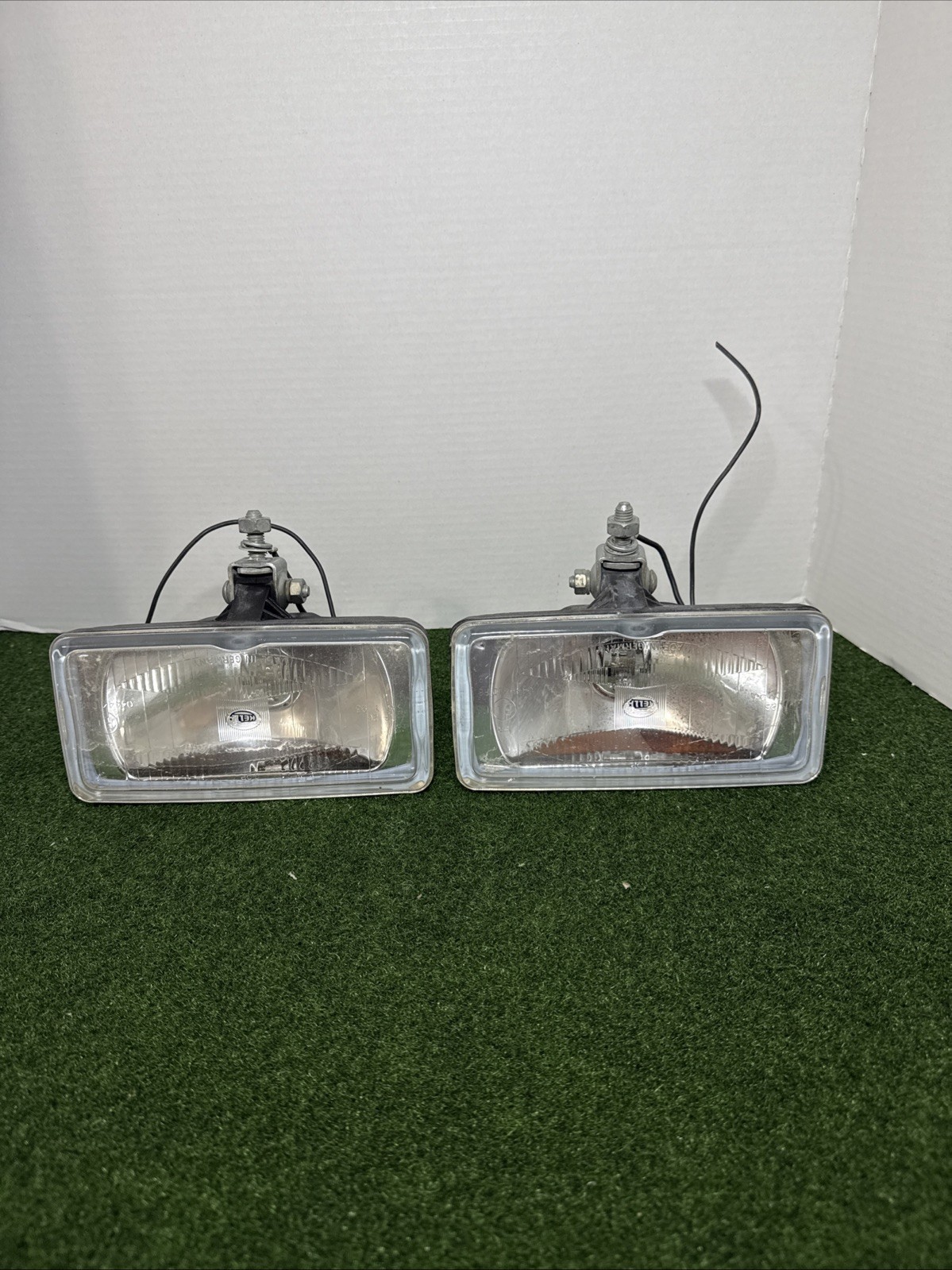 HELLA Comet 550 Driving Lights Set of 2 Vintage Made In Germany