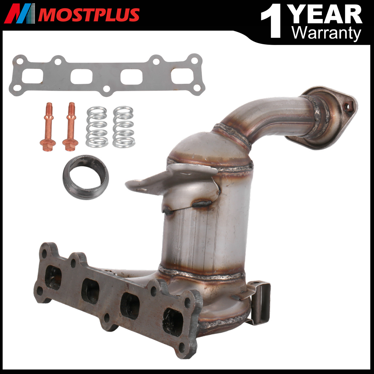 Front Catalytic Converter Exhaust Manifold For 07-17 Jeep Compass Patriot 674871