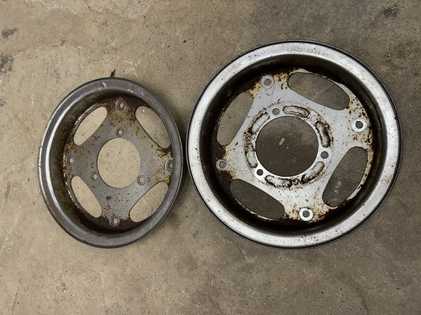1986 Honda Z50rd Christmas Special Wheel Front/rear Oem Z50r 86 Mini Trail