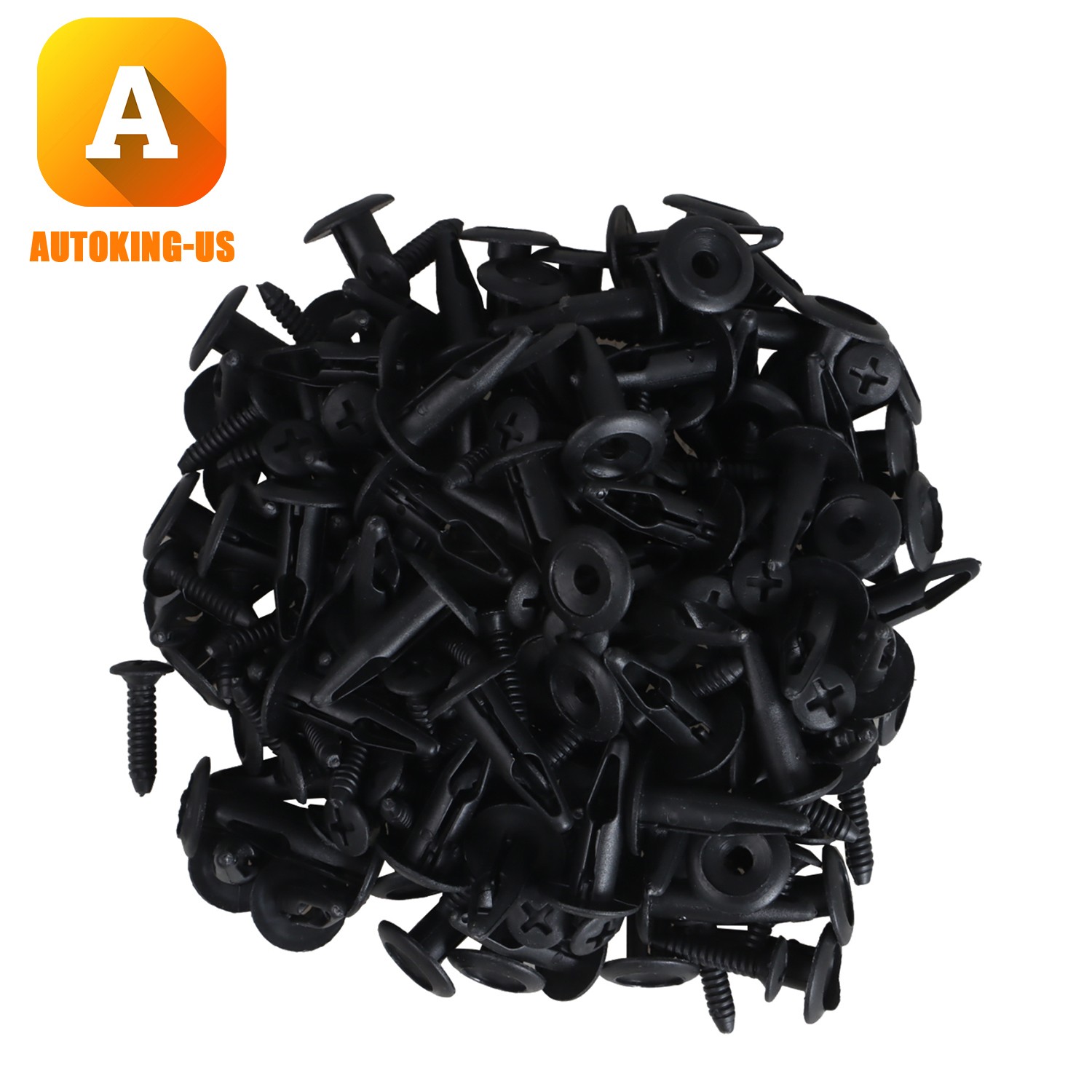 100x Panel Trim Screws Bumper Clips Fairing Screw for Yamaha Rhino 450 660 700