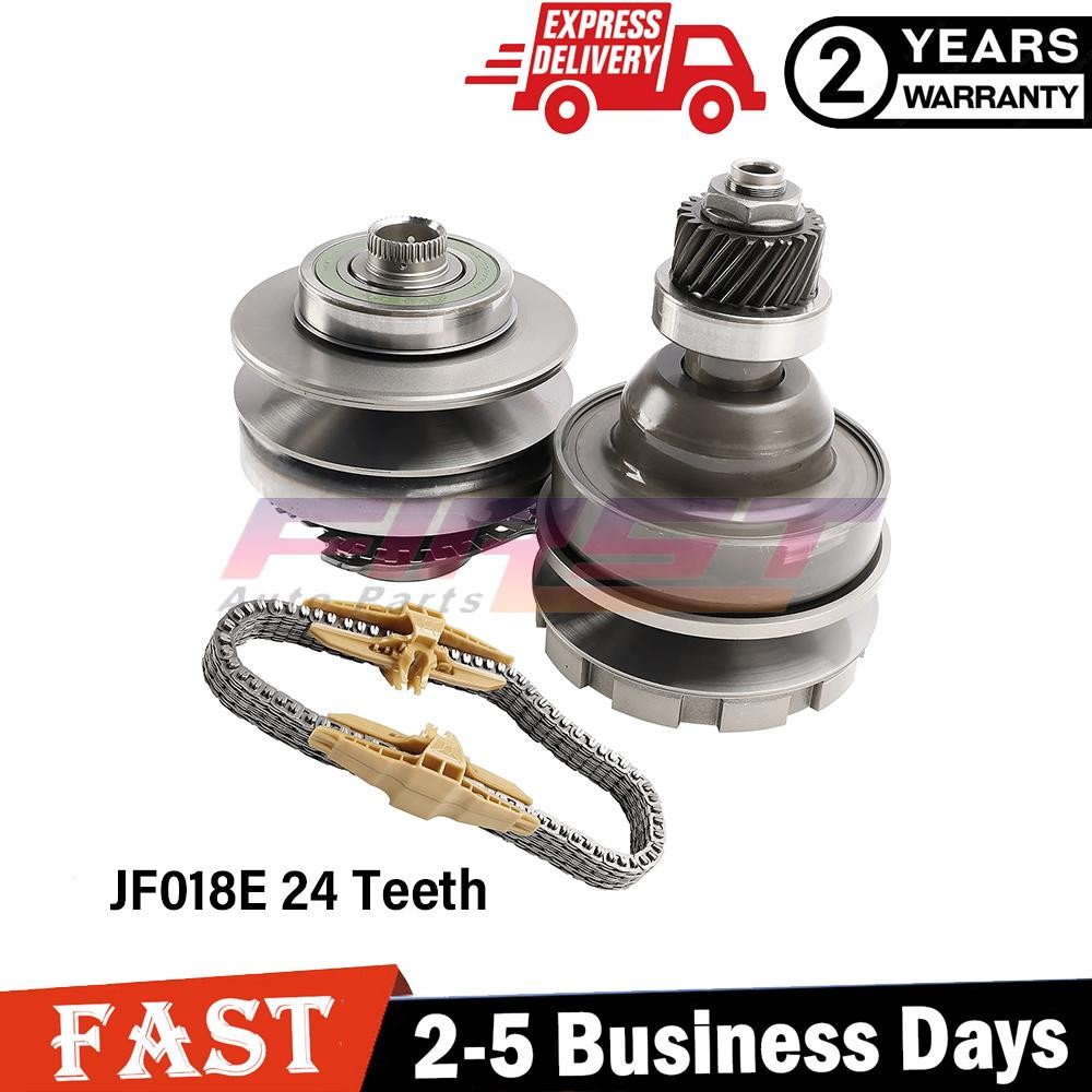 For Nissan RE0F10A JF011E Transmission CVT Pulley With Belt+Chain ＆ Rebuild Kit