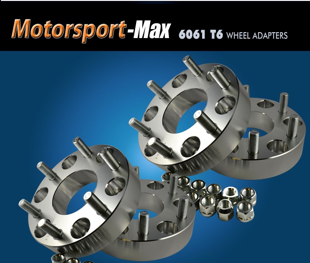 4 Wheel Billet Adapters 6 Lug 6x120 to 6x5.5 1.5\
