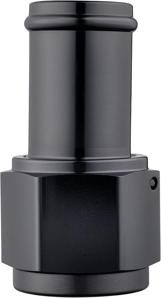 10AN Female to 3/4 Barb Hose Fitting Adapter Straight Swivel Aluminum Black *2 10AN Female to 3/4 Barb Hose Fitting Adapter Straight Swivel Aluminum Black *2