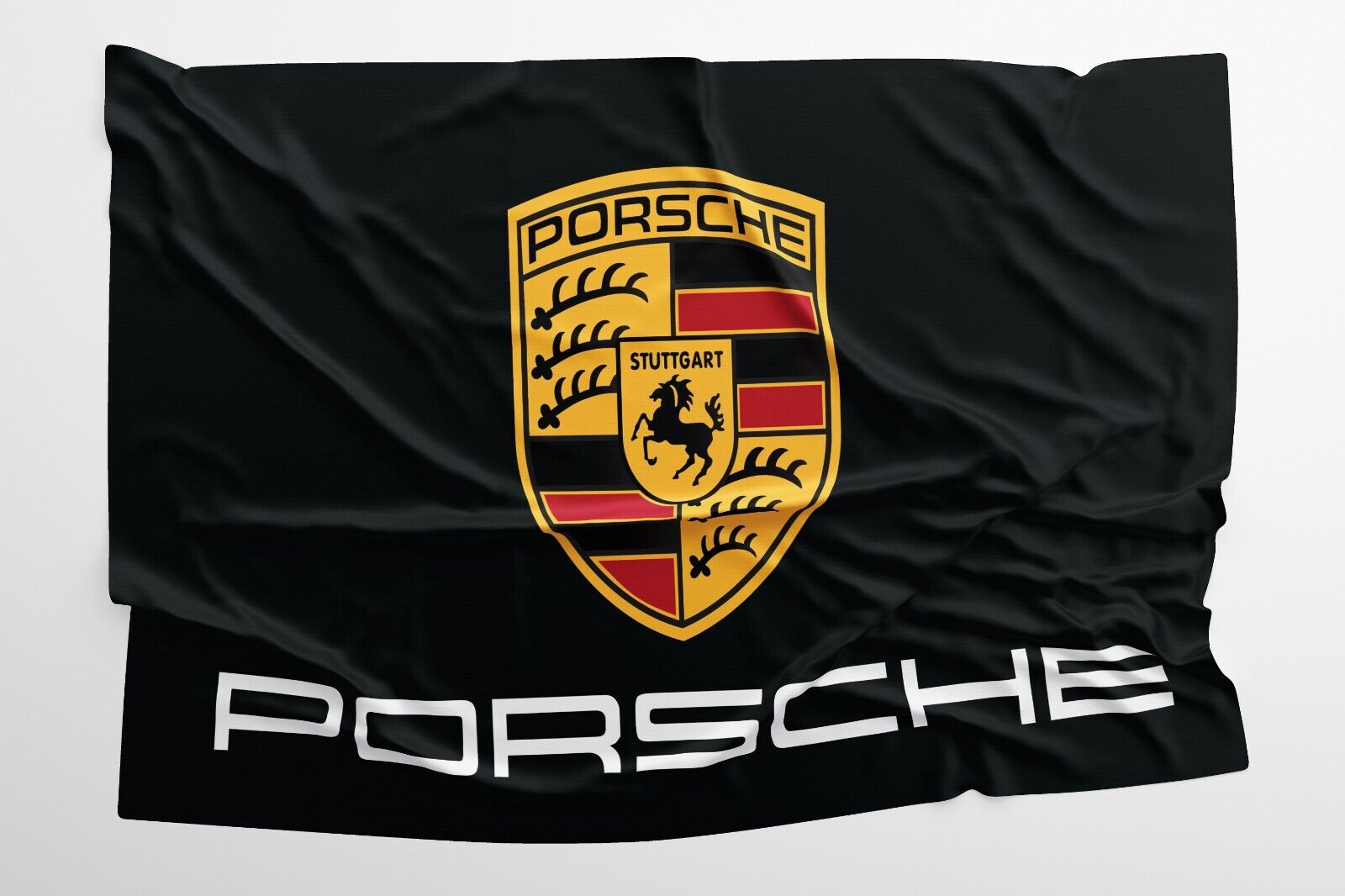 German Stuttgart Car Flag Banner 3x5 ft Carrera 911 Cayman Coupe Garage Home