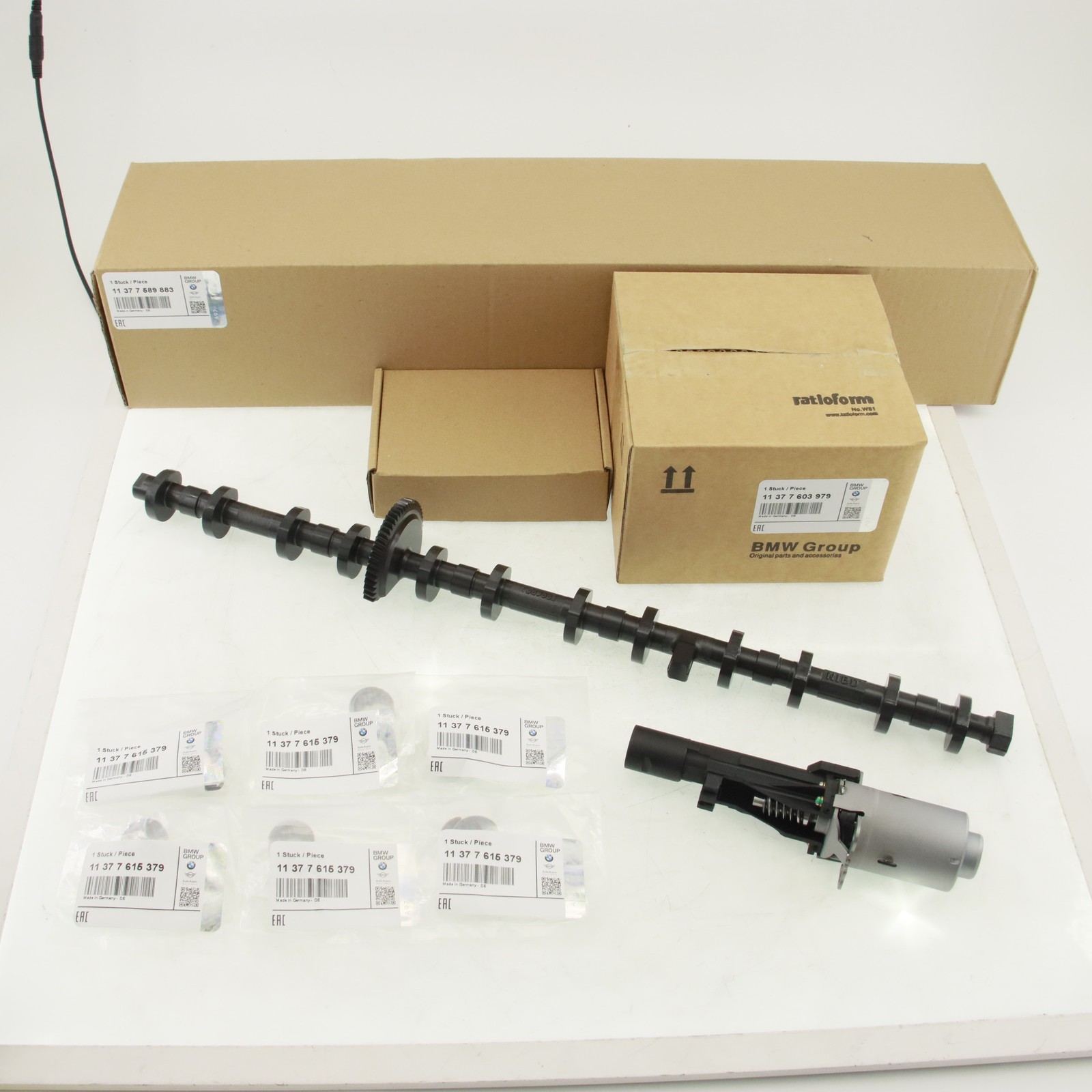 For BMW 535i 740i E70 X3 X5 N55 3.0 OEM Eccentric Shaft Valvetronic Actuator kit