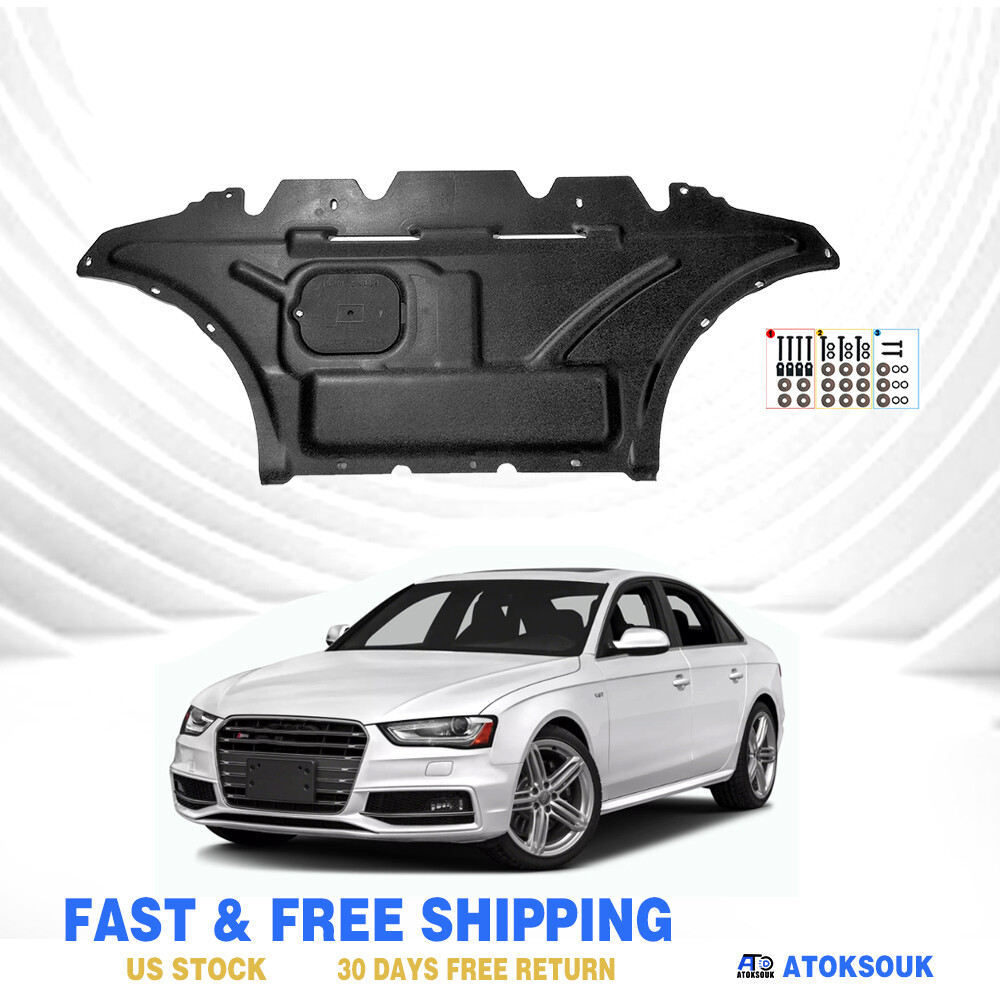Front Skid Plate For Audi S4 2010-2016 Impact Resistant Engine Guard Cover
