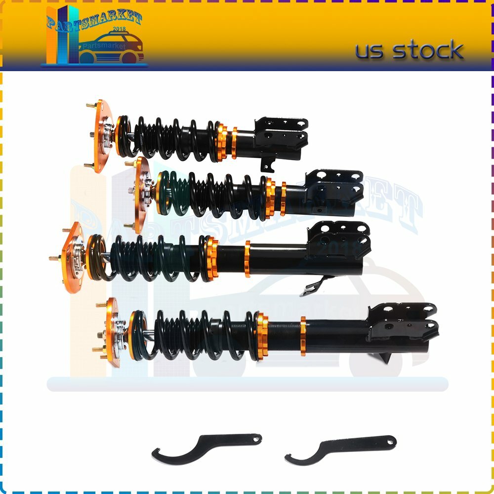 For 1993-2001 Subaru WRX GC8 Coilovers Shock Suspension Spring Kits Adj Height