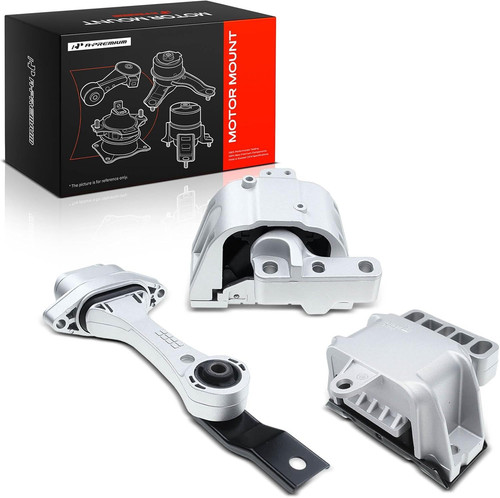 A-Premium 3PCS Engine Motor Mount and Transmission Set Compatible with... 