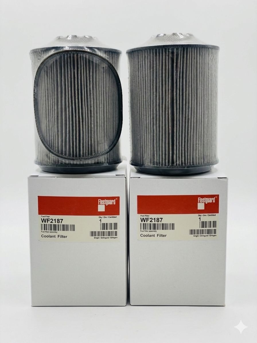 4 Pack Fleetguard WF2187 Water Filter for Freightliner/Western Star/Detroit 4 Pack Fleetguard WF2187 Water Filter for Freightliner/Western Star/Detroit