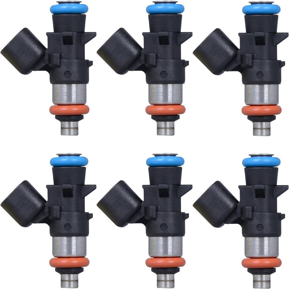 1 Set of 6 Fuel Injectors For Chrysler Dodge Ram Jeep 3.6L 5184085AC 0280158233