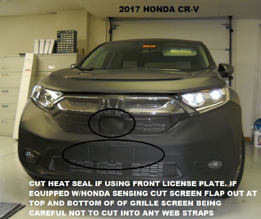 Lebra Front End Mask Cover Bra Fits HONDA CR-V CRV 2017-2019 17-19