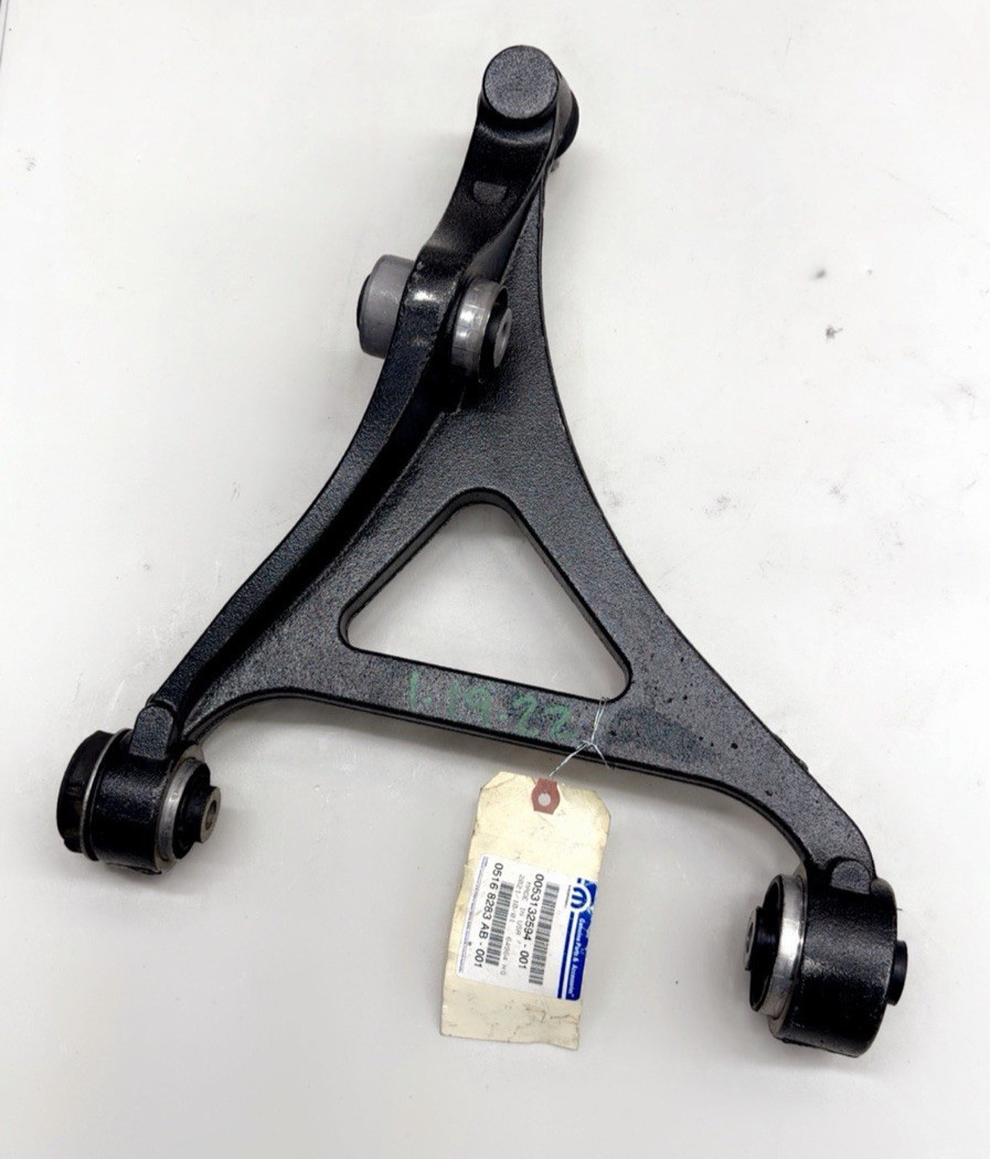 OEM MOPAR 12-23 DODGE CHARGER LEFT FRONT SUSPENSION LOWER CONTROL ARM 5168283AB OEM MOPAR 12-23 DODGE CHARGER LEFT FRONT SUSPENSION LOWER CONTROL ARM 5168283AB
