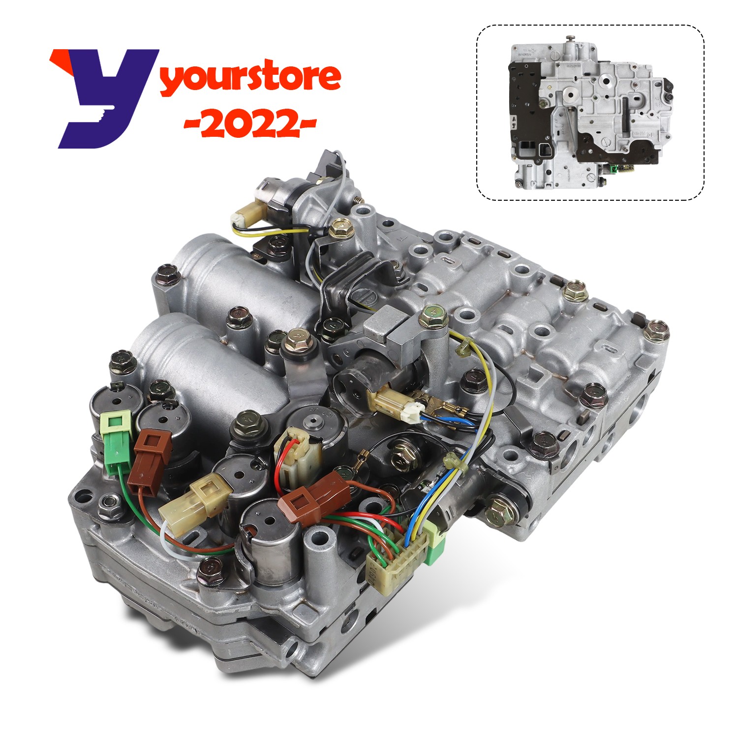 Transmission Valve Body w/ Solenoids For 2002-10 VW Jetta Audi Sharan 09A JF506E
