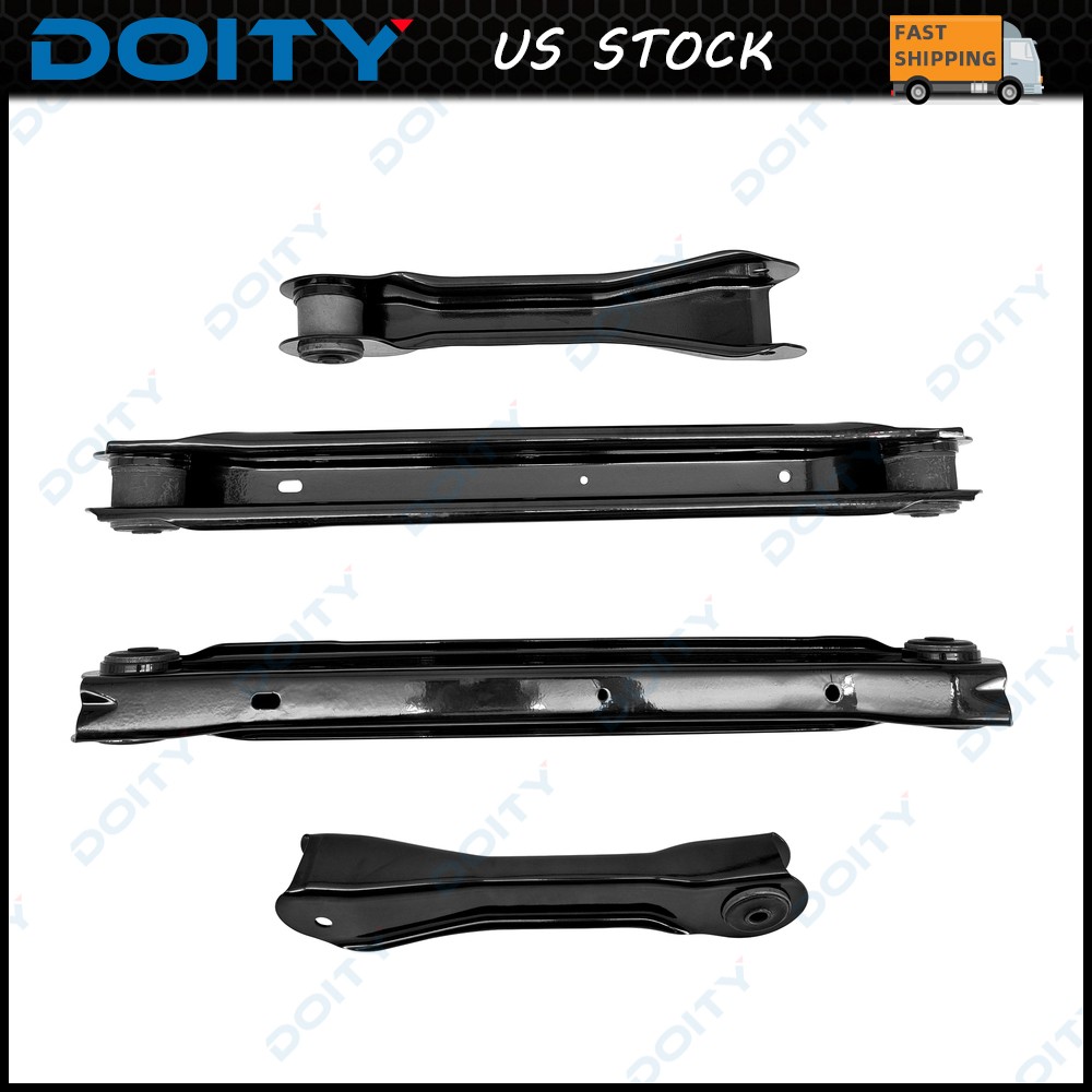 For 1964-67 Chevy Buick Pontiac Upper & Lower Rear Trailing Arms With Bushings