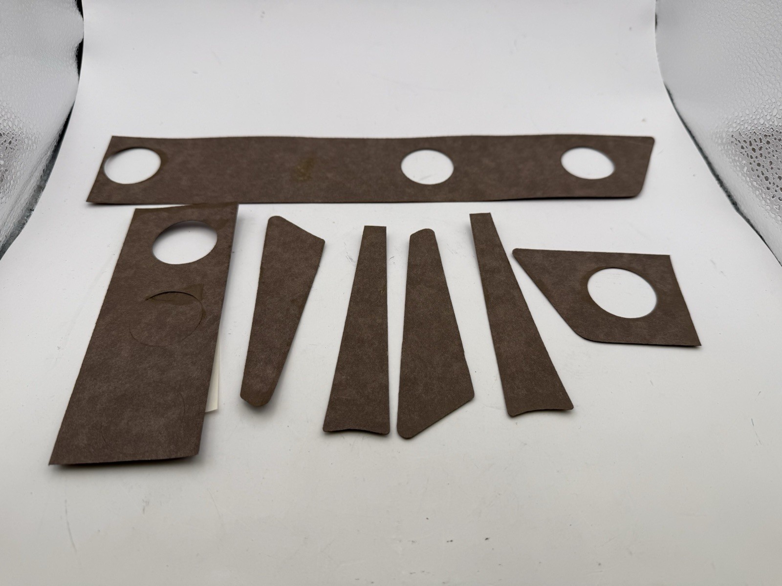 1960S Pontiac Vintage Dashboard Wood Veneer 1960S Pontiac Vintage Dashboard Wood Veneer