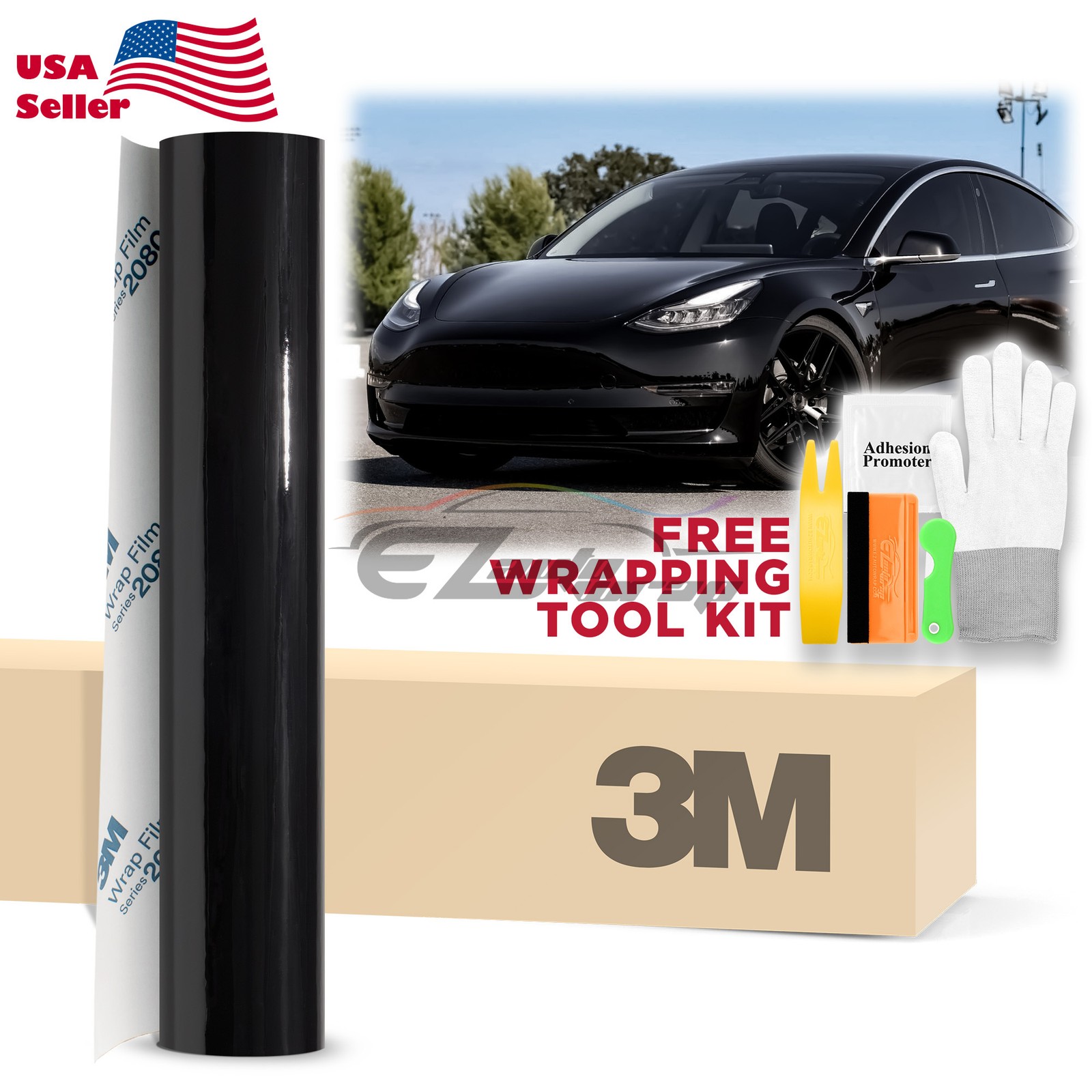 Genuine 3M 2080 Series G12 Gloss Black Vinyl Wrap Vehicle Film Decal Bubble Free Genuine 3M 2080 Series G12 Gloss Black Vinyl Wrap Vehicle Film Decal Bubble Free