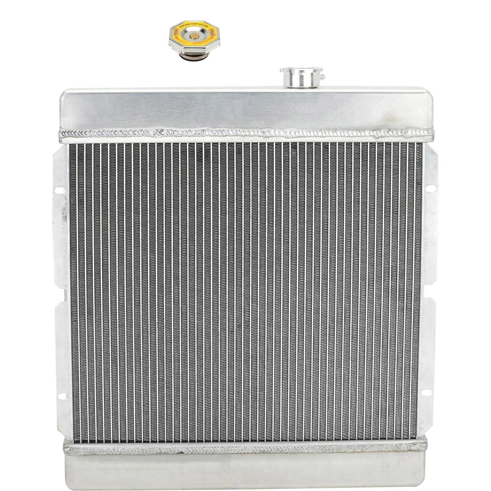 Small Universal Short Vertical Aluminum Radiator, RH and Cap