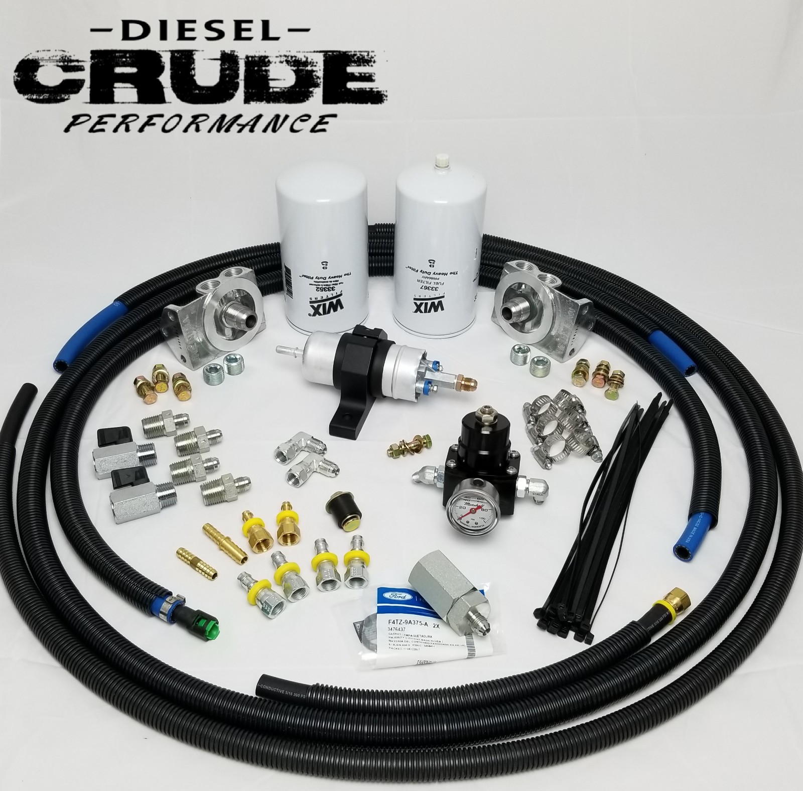 94-97 OBS Ford 7.3L Powerstroke Complete Electric Fuel Pump Conversion Kit 