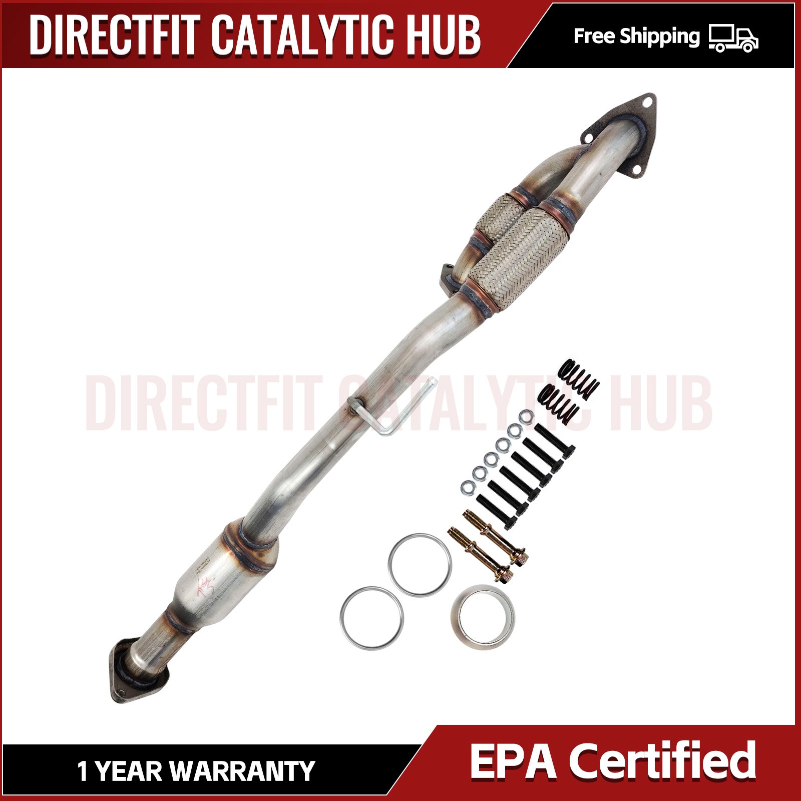 FITS: 2013-2019 Nissan Pathfinder 3.5L Catalytic Converter with Y-Pipe
