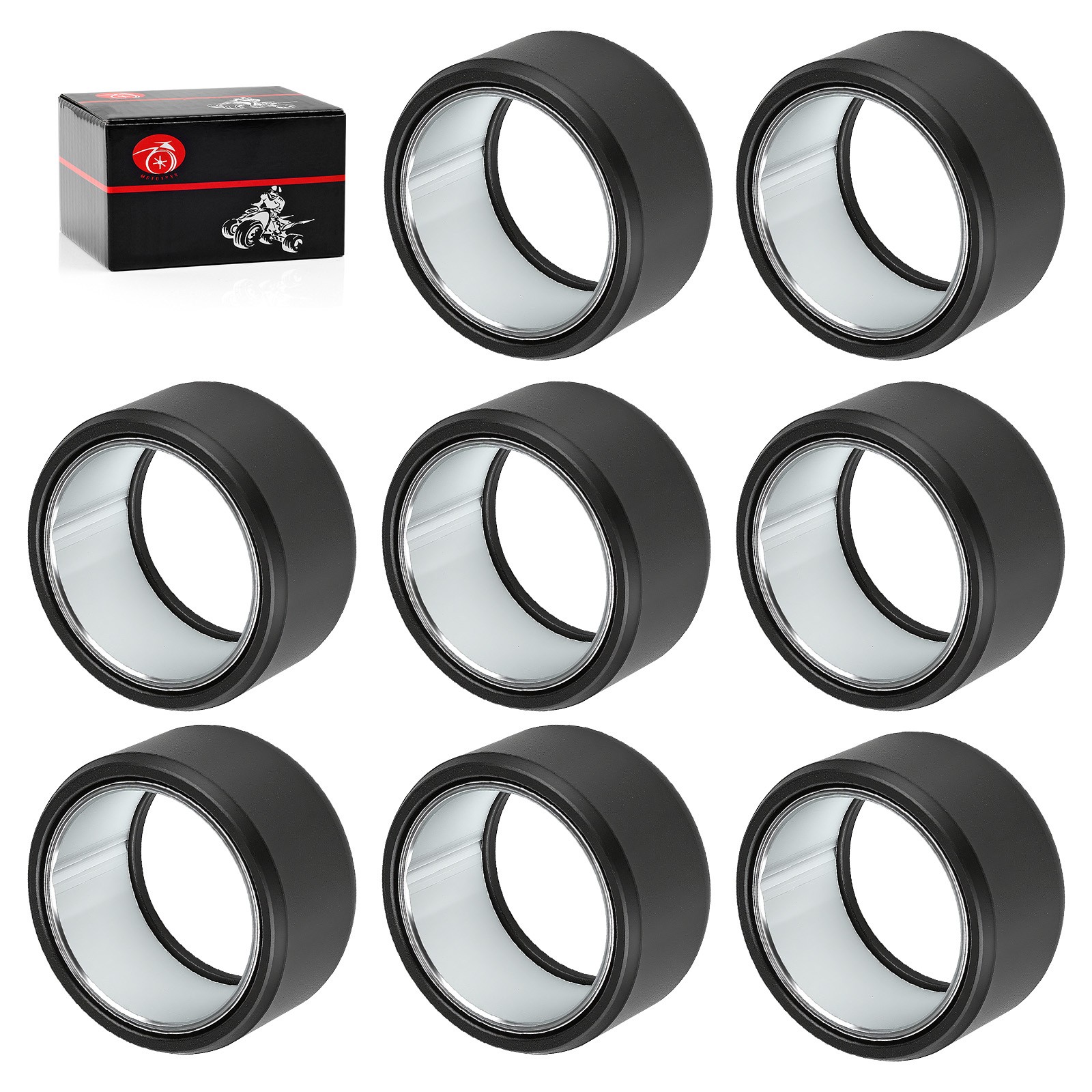 8X Clutch Roller Weights For Yamaha Kodiak Grizzly 400 450 Wolverine Rhino 450