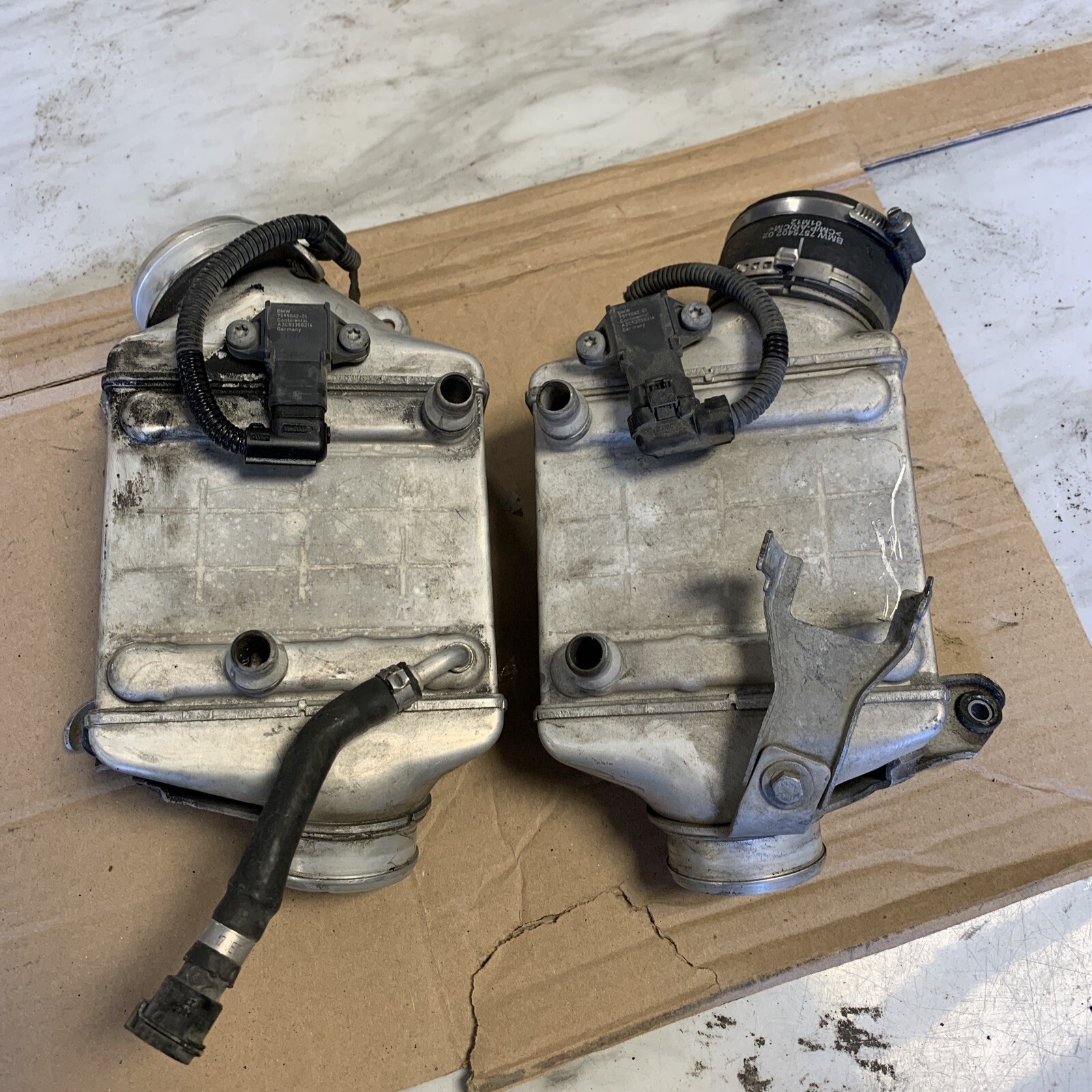 2011-2016 BMW 550 750 650 X6 4.4L INTER COOLER RIGHT & LEFT 17517575406 BEHR 2011-2016 BMW 550 750 650 X6 4.4L INTER COOLER RIGHT & LEFT 17517575406 BEHR