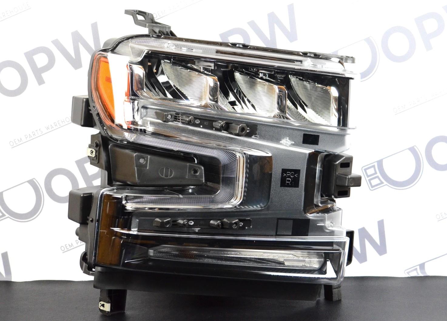 Perfect 2019-2022 Chevrolet Silverado 1500 LT LTZ RST LED Headlight Right OEM Perfect 2019-2022 Chevrolet Silverado 1500 LT LTZ RST LED Headlight Right OEM