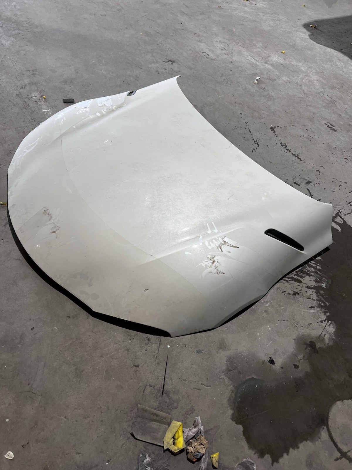 2026 Toyota GR Supra Hood Absolute Zero White Pearl 2026 Toyota GR Supra Hood Absolute Zero White Pearl