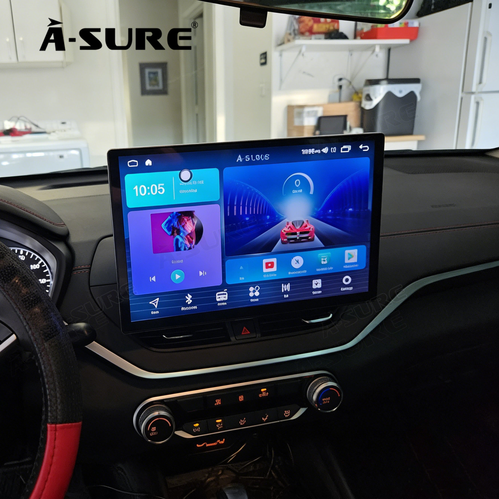 13.1'' For Nissan Altima 2018-2021 4+64GB Car Stereo Android15 Tesla Style Radio