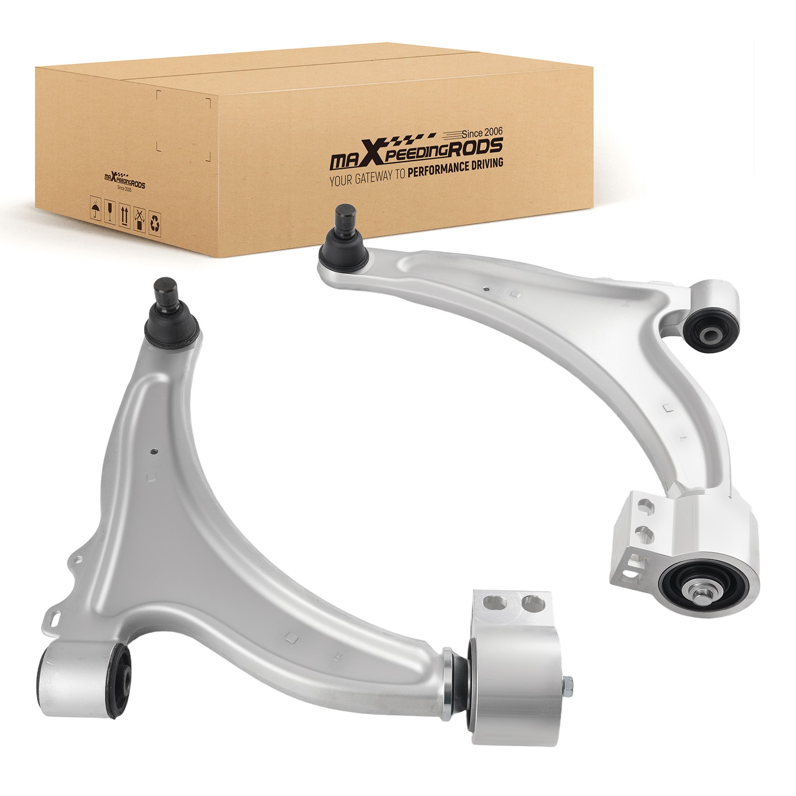 2x Front Suspension Lower Control Arms for 2013-2015 Chevy Malibu Buick Regal