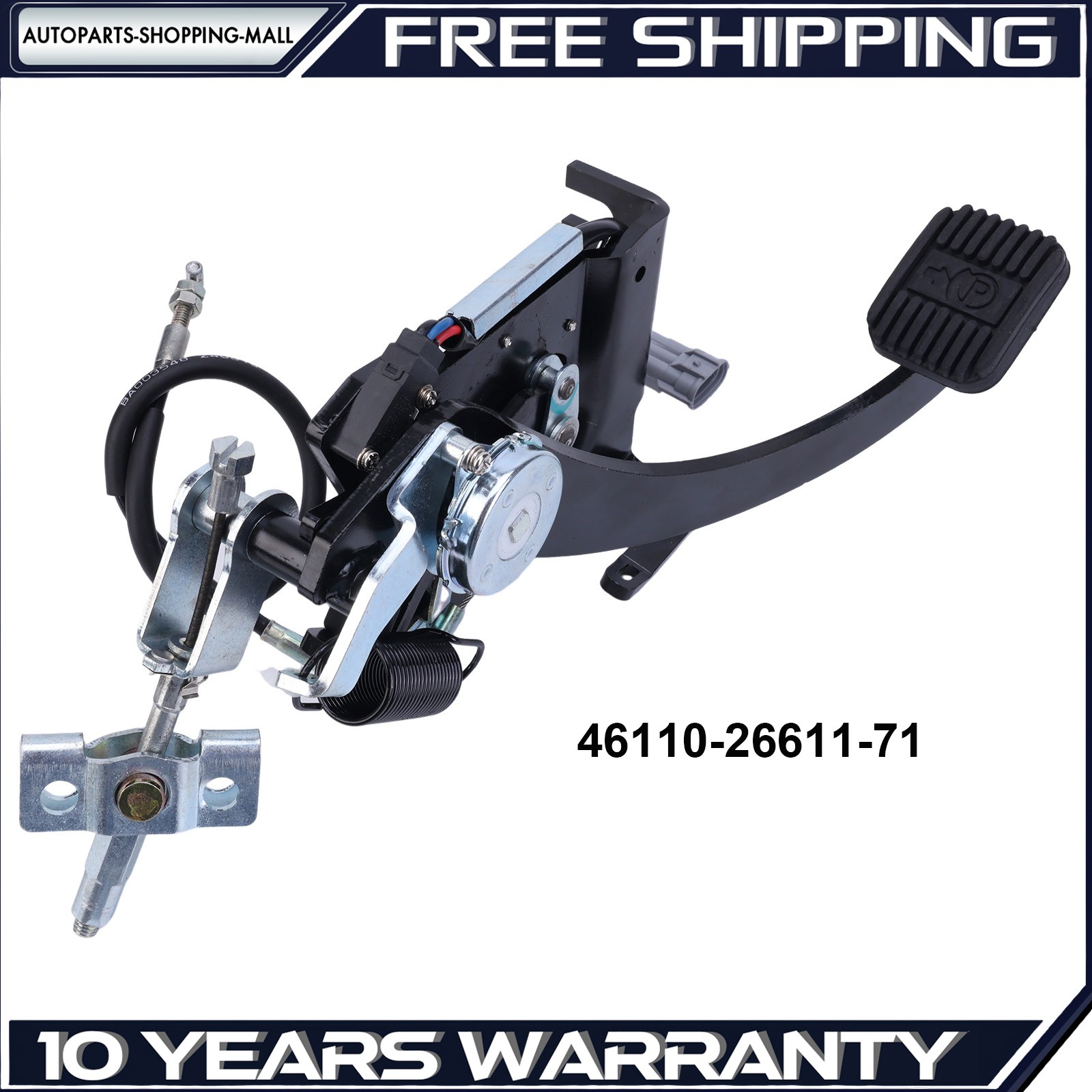 NEW Emergency Brake Pedal 46110-26611-71 For Toyota Engine 4Y Forklift 8FGU25 US