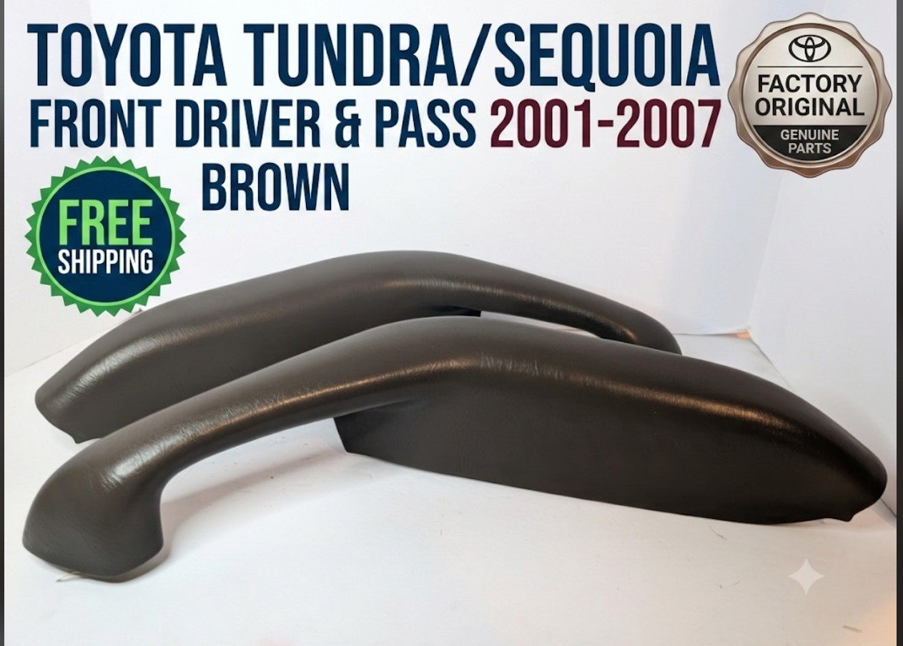 OEM 🔥TOYOTA TUNDRA/SEQUOIA FRONT DRIVER/ PASS DOOR PULL HANDLES Brown🔥 OEM 🔥TOYOTA TUNDRA/SEQUOIA FRONT DRIVER/ PASS DOOR PULL HANDLES Brown🔥