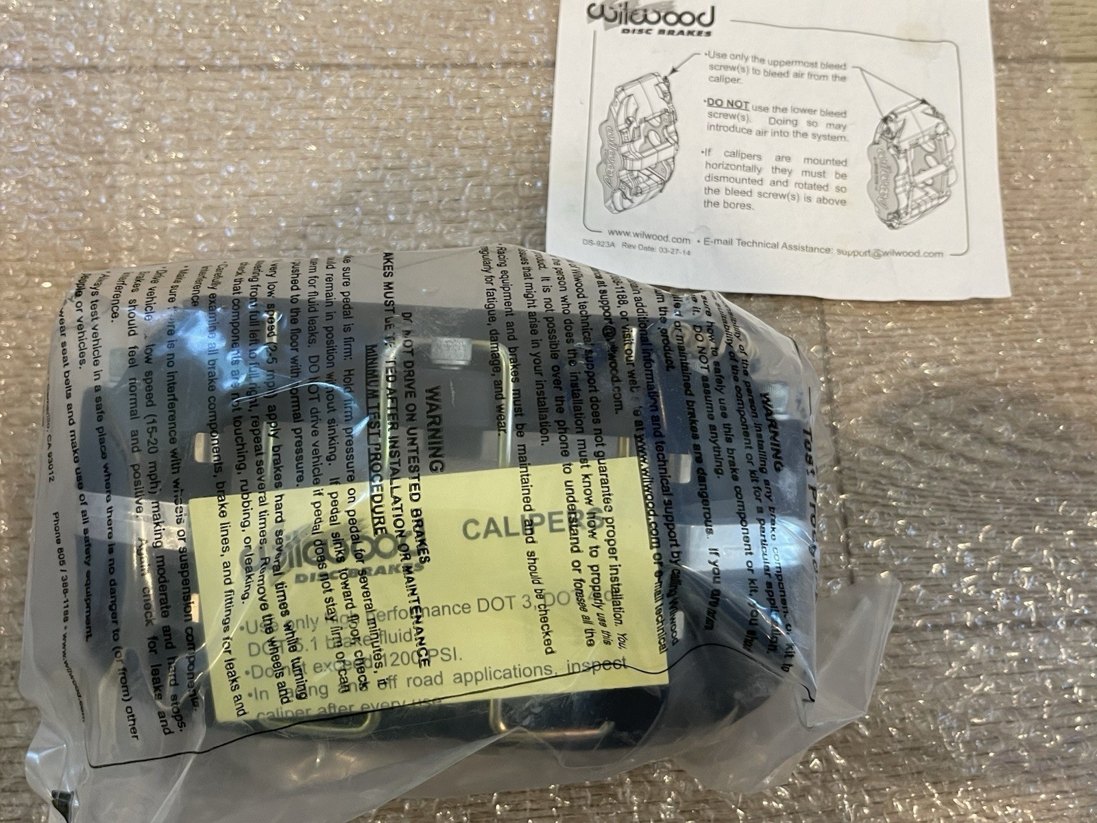 New Wilwood Forged Dynapro Lug Mount Low Profile Brake Caliper- 120-12160 New Wilwood Forged Dynapro Lug Mount Low Profile Brake Caliper- 120-12160