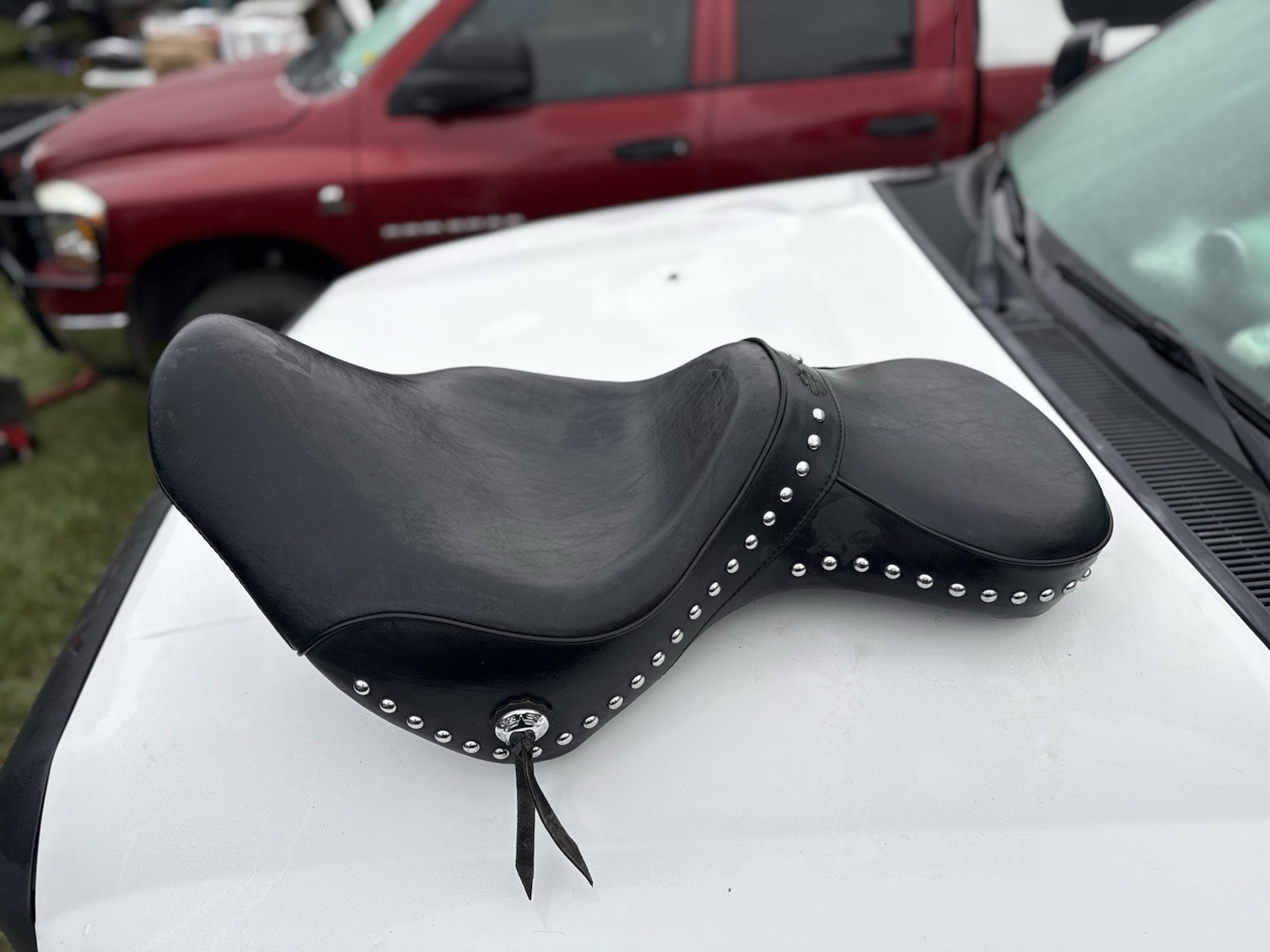 00-06 Harley Davidson Softail Smooth Deep Chrome Seat  Shaws Cycle