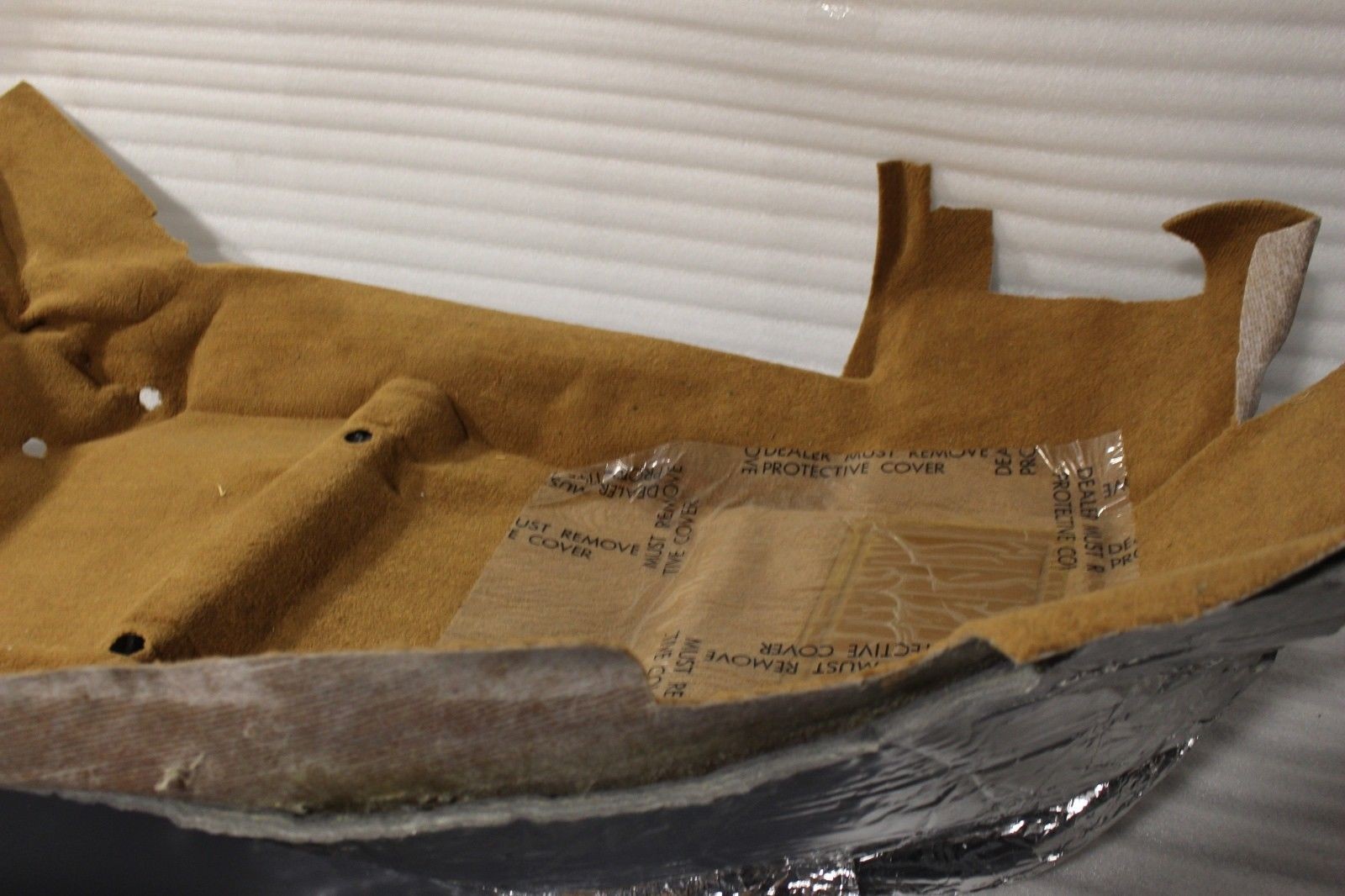 LJ95PXK NEW OEM 1992-1996 DODGE VIPER TAN FRONT FLOOR CARPET