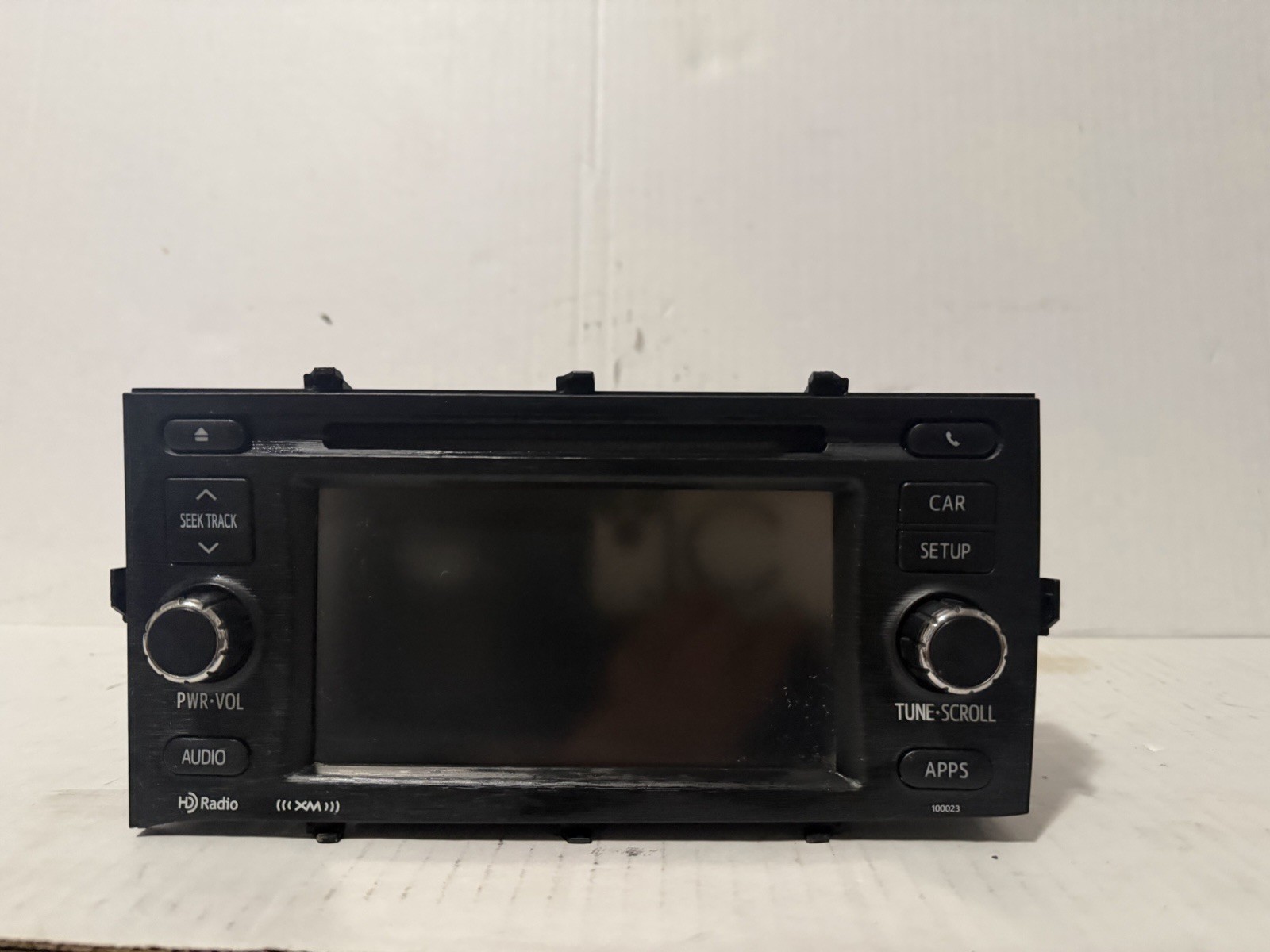 12-14 Toyota Prius C Harman Radio Navigation Touchscreen Display 86140-52110