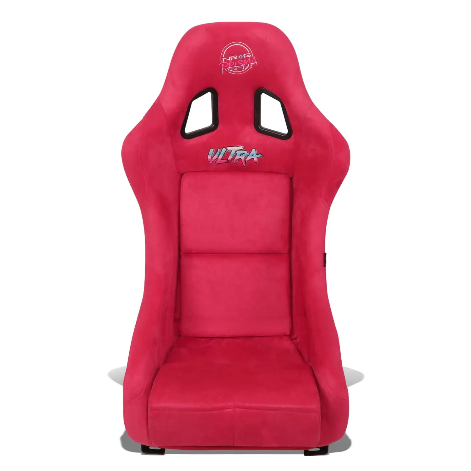 NRG Innovations NRG-FRP-303RD-ULTRA Bucket Racing Seat Vegan Suede Medium Red