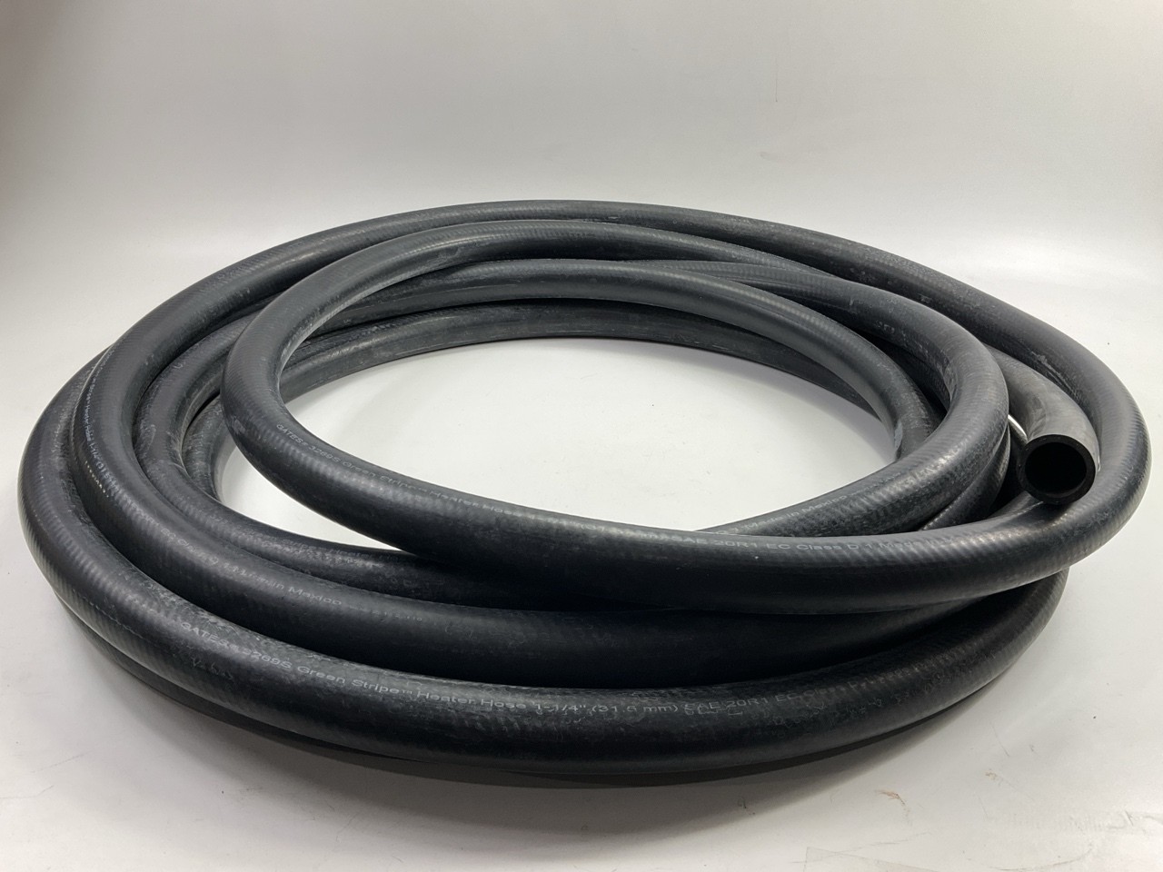 50 FEET - Gates 28445 Green Stripe II Heater Hose 1-1/4\