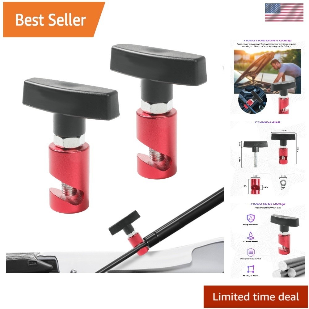 2PCS Hood Strut Clamp,Car Accessories,Automotive Replacement Hood Struts Lift...