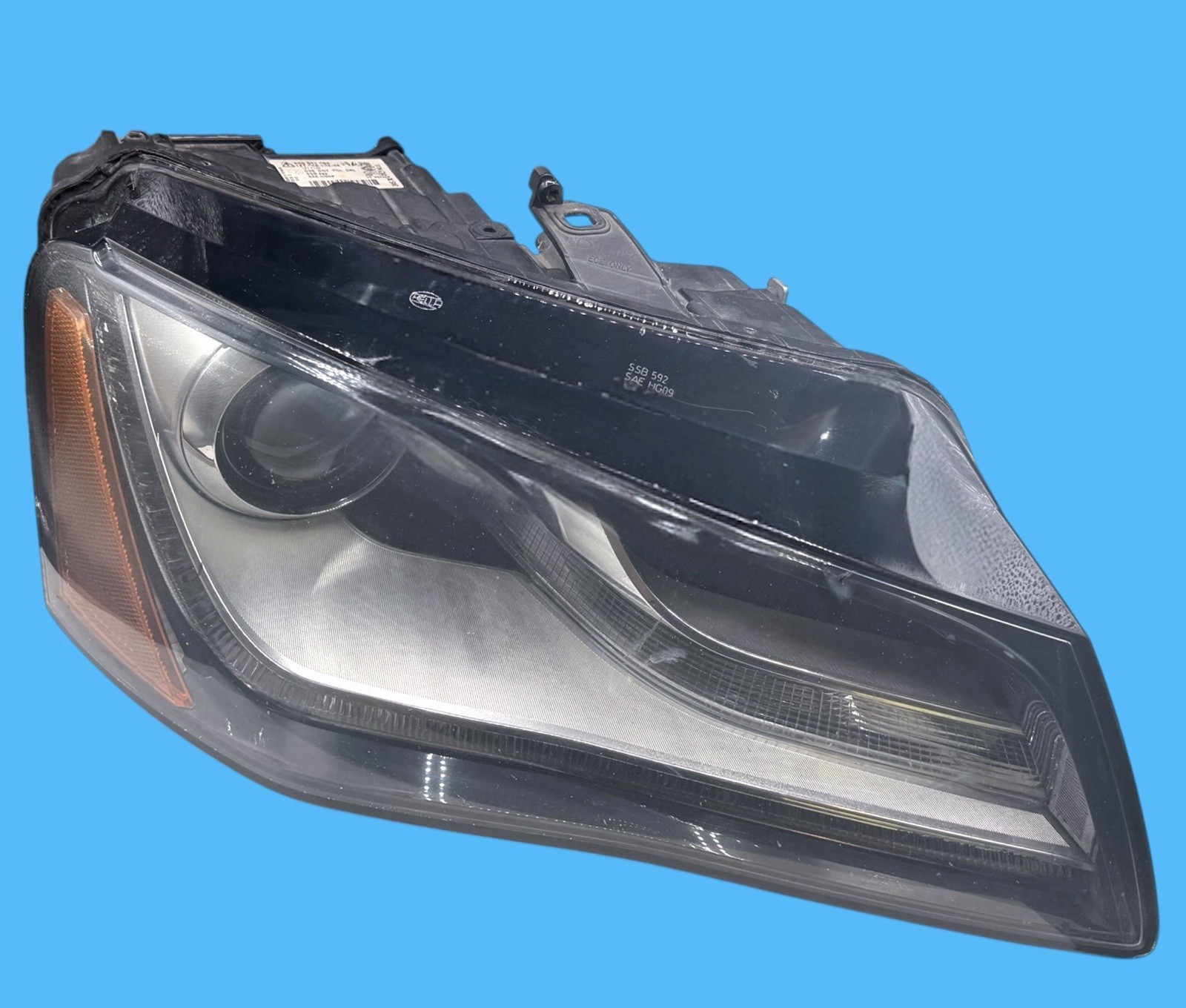 11-14 Audi A8 S8 Xenon HID LED Headlight Assembly OEM Passenger Right Side RH