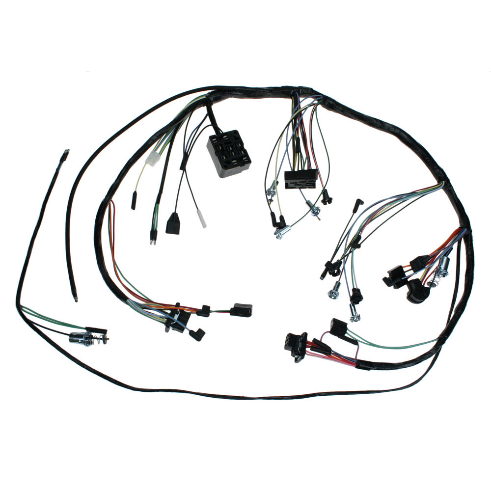 CJ Classics Under Dash Wiring Harness USA Made For Warning Lights And 2-Speed...